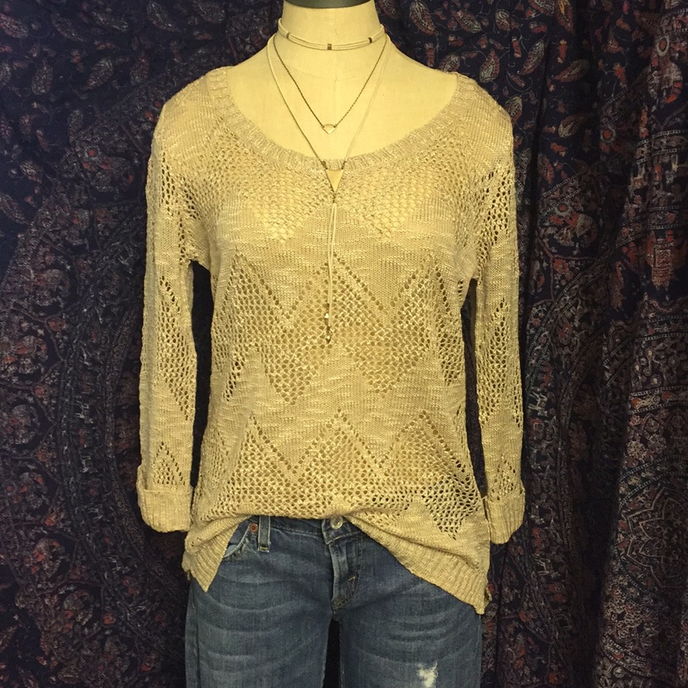 NWT Open Stitch Lightweight Sweater
